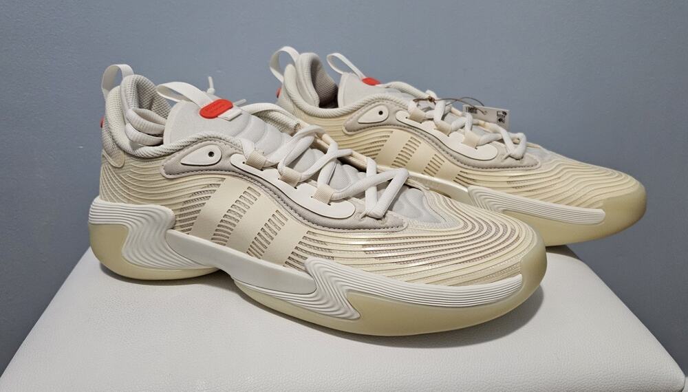 Adidas Exhibit Select 2.0 Pro Cream White Lucid Red Size 12 Women Shoes